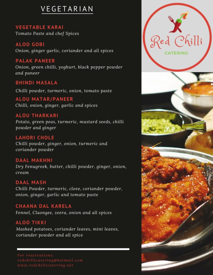 Red Chilli Menu with Different Photos 5